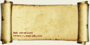 Isidora Pecić vizit kartica